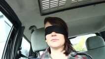 autofahrt mit augenbinde