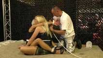 2 Girl Challenge at an Austrian Fair