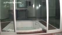 089006, 121001, 122001, 122001, 123001,124001 Five Young Mexican Girls Taking Turns To Pee In The Jacuzzi
