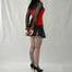 Bound in pvc miniskirt and top (set from the archiv)