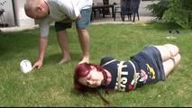 Outdoor Hogtie for Alexia Valentine