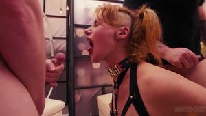 SperMarie beautifully sullied with foreign junk