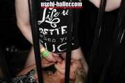 Party photos: Uschi Haller in prison
