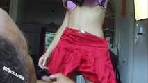 Sweet, slim Teen Vero in her first video