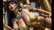 GoL Cleopatra fantasy dance tease gooning animation