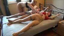 Gina, Stefanie and Ulli - Who can tickle better? Part 1 of 8