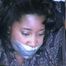19 Yr OLD BLACK STUDENT MOUTH STUFFED, TAPE GAGGED, TIED HANDS OVERHEAD TO STAIRWAY & BLINDFOLDED (D46-5)