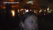 080014 Very Naughty Nikki Pees In Her Empty Glass And Leaves It On Someone's Table