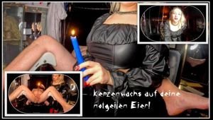 Kerzenwachs bringt deine Eier zum glühen!