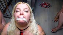 BBW BAREBACK-GANGBANG Cum & Piss | Lucy loves cocks