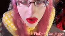 Orange Big Lips Bimbo Transformation