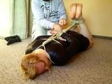 Hogtied