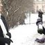A Session with a chance acquaintance in the snow