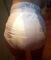 I'm wearing an Attend Slip Regular M10 diaper