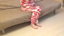 [From archive] Stella - wrapped in red and white duct tape (video)