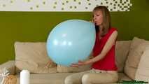 Blow2Pop blue U16 balloon