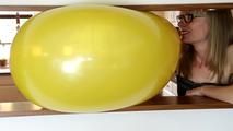 Ballon under Druck (ängstliche Marie)