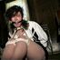 ERICA IS MOUTH STUFFED, WRAP TAPE GAGGED & BALL-TIED (D29-8)