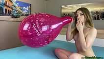 nude Blow2Pop red U16 HB while smoking
