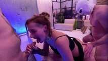 Spermarie fucked bareback and covered in cum