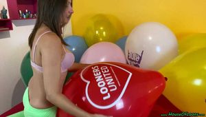 girlfriend popping your rare Q24 balloons