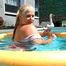 Tits in the pool