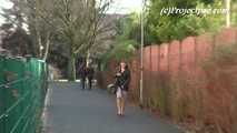 020144 Kathy Takes A Risky Pee In A Residential Area