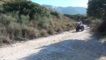 Nude ride on a Quad