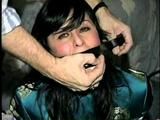 40 Yr OLD HAIRDRESSER WRAP TAPE GAGGED & BALL-TIED 8:48 (D21-9)