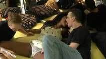 Sidi's horny threesome with our photographer
