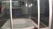 089006, 121001, 122001, 122001, 123001,124001 Five Young Mexican Girls Taking Turns To Pee In The Jacuzzi