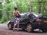 016105 Eve Has Better Luck With Her Roadside Pee