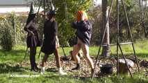 Happy Halloween! Ballbusting