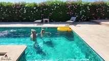 PISS HOLIDAY WITH ROSELLA EXTREME?! SWALLOW IT: LESBIAN PISS DIRECTLY IN HER FACE!