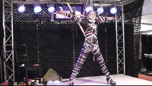 Lena King on the Cross