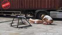 Backstage: On the set of the movie Bad Schoolgirl