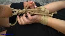 Hogtie Challenge part 1 (4k)