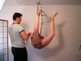 Alsana Sin in 3 shibari positions