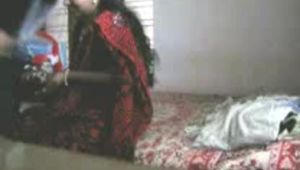 Hot Mallu House-wife with her husband's friend