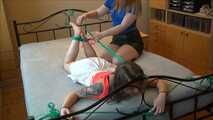 Celeste and Gina - Tickling Bondage Part 3 of 5