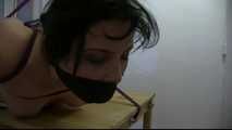 Afsana brutally Hogtied