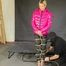 A custom Video with Myxxxy bound, gagged and vibed in a shiny nylon downjacket