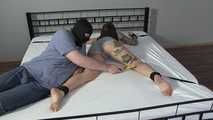 Tickle torture for slave Maja spread eagle part 3