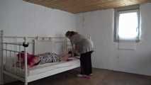 Lana hogtied by Ginger