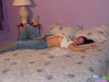 Barley Legal Teen Chynna Lynn Fucking Her Pussy And Asshole With Oversized Pencil