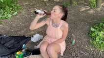 Visit at the lake with Alia