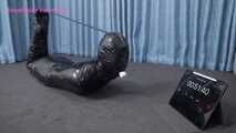 Xiaoyu Mummified in Reverse Bow and Breath Control