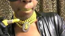Latex Yellow Lips