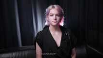 Interview with Dasha while she is smoking   
