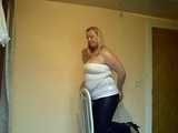 Miri cuffed in front and back